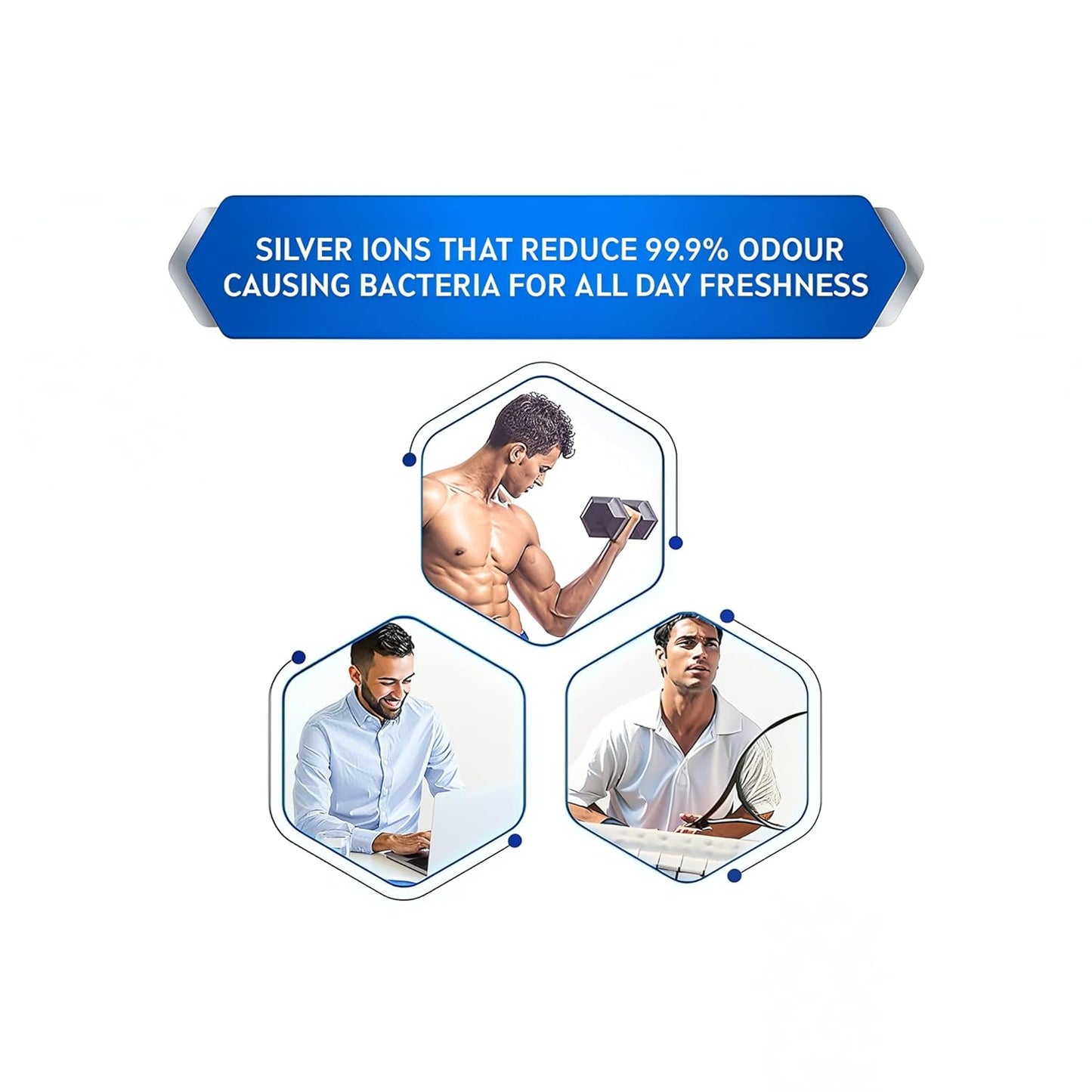 nivea men silver protect roll-on deodorant 48h odor protection, long-lasting freshness, alcohol-free, quick dry, 50ml antiperspirant, gentle on skin, men’s body care, fresh scent, pack of 3