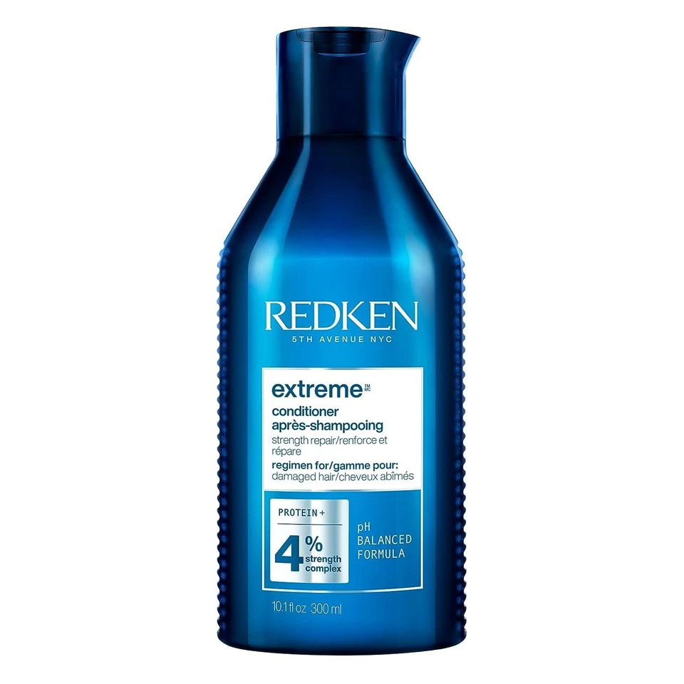 redken extreme shampoo and conditioner set | strengthening hair repair duo | professional salon formula