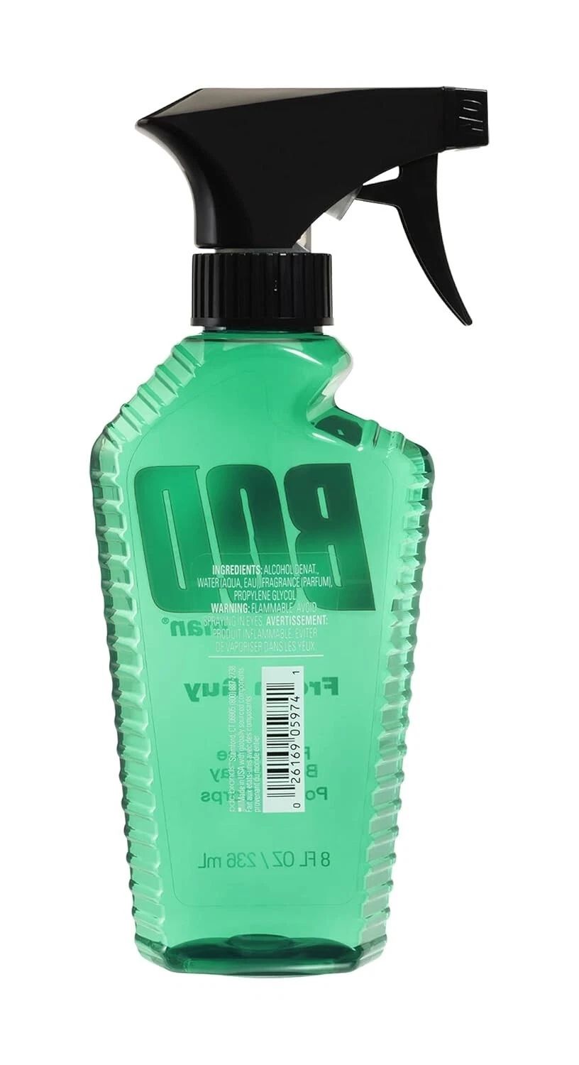 bod man fresh guy fragrance body spray 3 pack 8 fl oz | men’s deodorant & body spray | long-lasting fresh scent