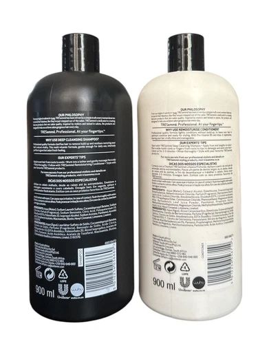 tresemmé replenish & cleanse shampoo & conditioner set 900 ml each | 30.43 fl oz | hydrating & refreshing hair care duo