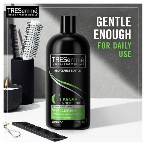 tresemmé replenish & cleanse shampoo & conditioner set 900 ml each | 30.43 fl oz | hydrating & refreshing hair care duo