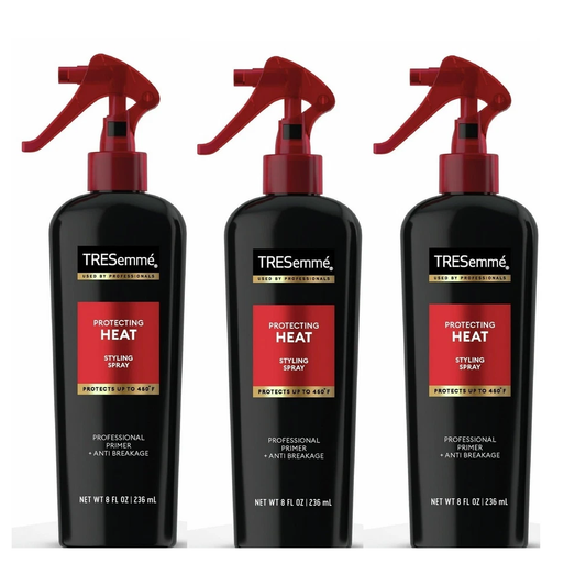 3 pack Tresemme Styling Hairspray Protecting Heat and Frizz Control, 8 oz