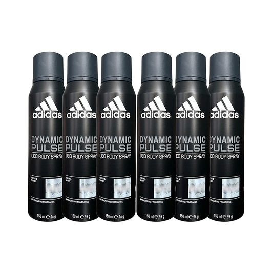 6 Pack Adidas Dynamic Pulse 150 ml / 5.07 oz