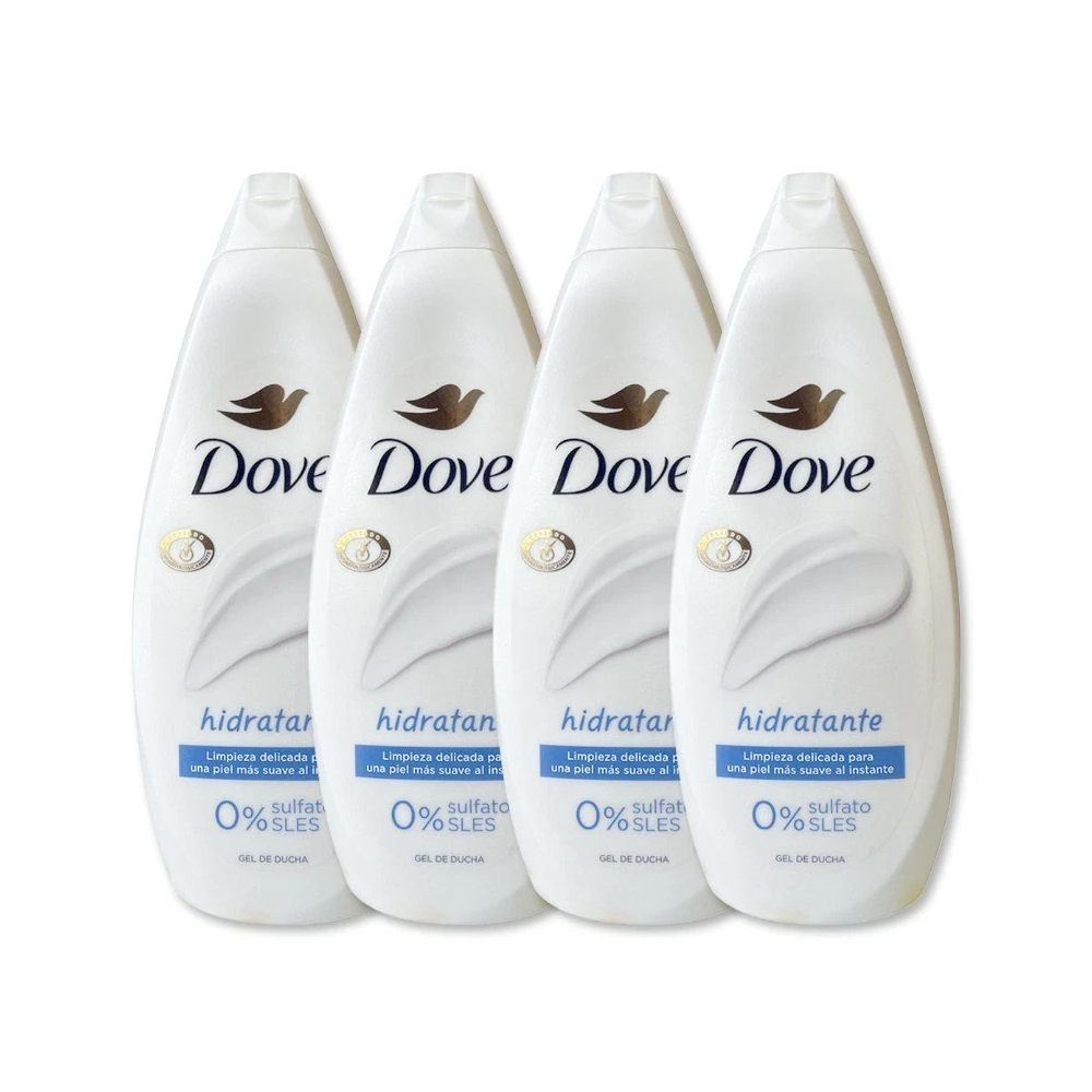 4 pack dove shower gel hidratante 720ml24.3 fl oz