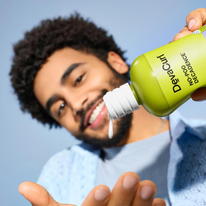 DevaCurl No-Poo Decadence Non-Lathering Cleanser for Ultra-Rich Moisture | Nourished | Bouncy | Shiny | All Curl Types 32 oz/ 946 mL