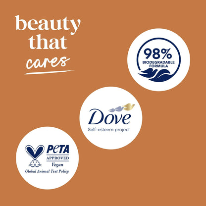 Dove Pampering Gentle Body Wash for Women All Skin Shea Butter & Vanilla, 20 fl oz Twin Pack