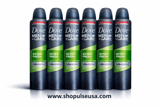 6PK Dove Men+Care Extra Fresh Anti-Perspirant 48 Hour Powerful Protection 250ML