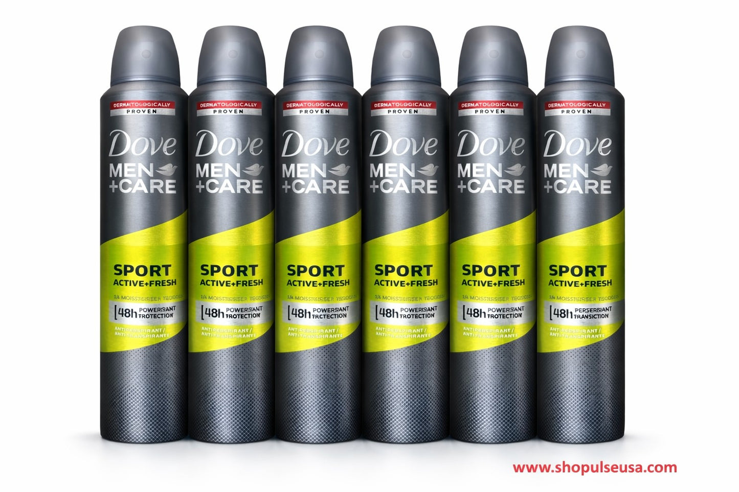 6 pk dove men+care sport active + fresh 8.5 fl oz (250ml)