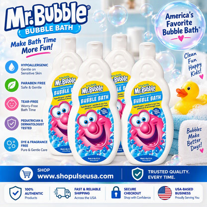 Mr. Bubble Bath Extra Gentle (Pack of 4)