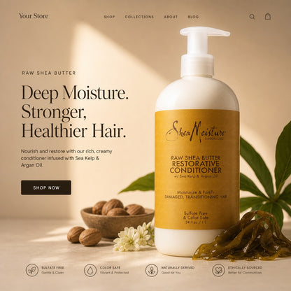 Shea Moisture Deep Moisturizing Conditioner 34 oz