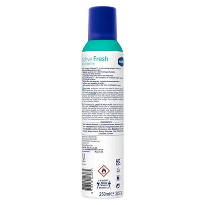 6 Pack Vaseline Active Fresh Deodorant Spray  48HR Protection & 0% Alcohol 8.45 oz / 250 mL
