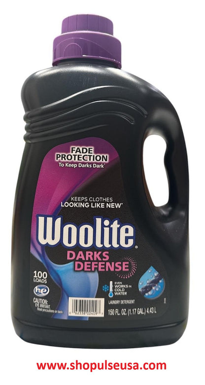 Woolite Dark Liquid Laundry Detergent – Midnight Breeze Scent, 150 oz (100 Loads)
