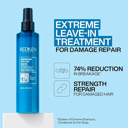 Redken Extreme Shampoo and Conditioner Set | Strengthening Hair Repair Duo | Professional Salon Formula