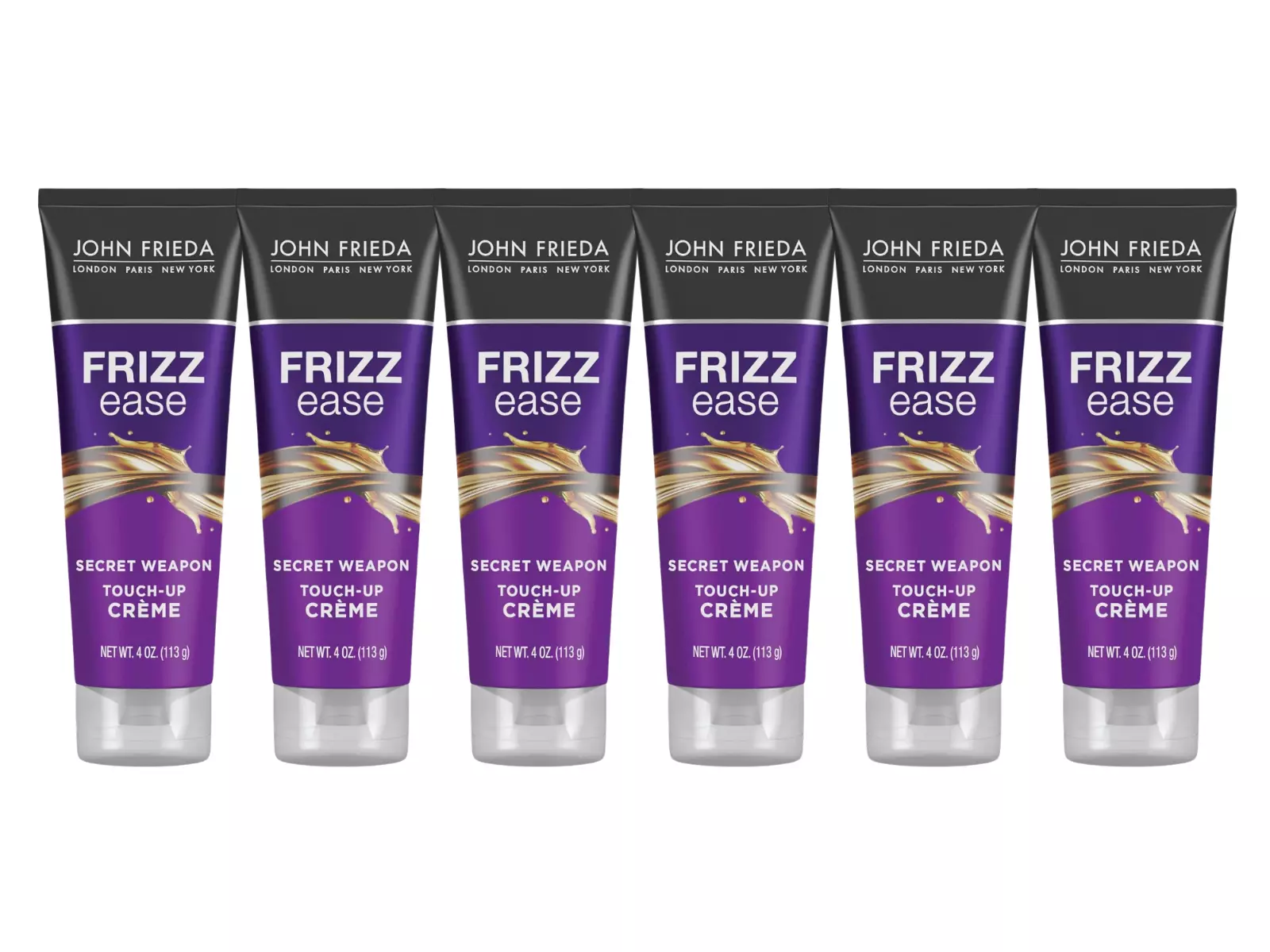 John Frieda Frizz Ease Secret Weapon Styling Cream 6 Pack | Anti-Frizz Hair Cream | Smooth & Manageable Hair