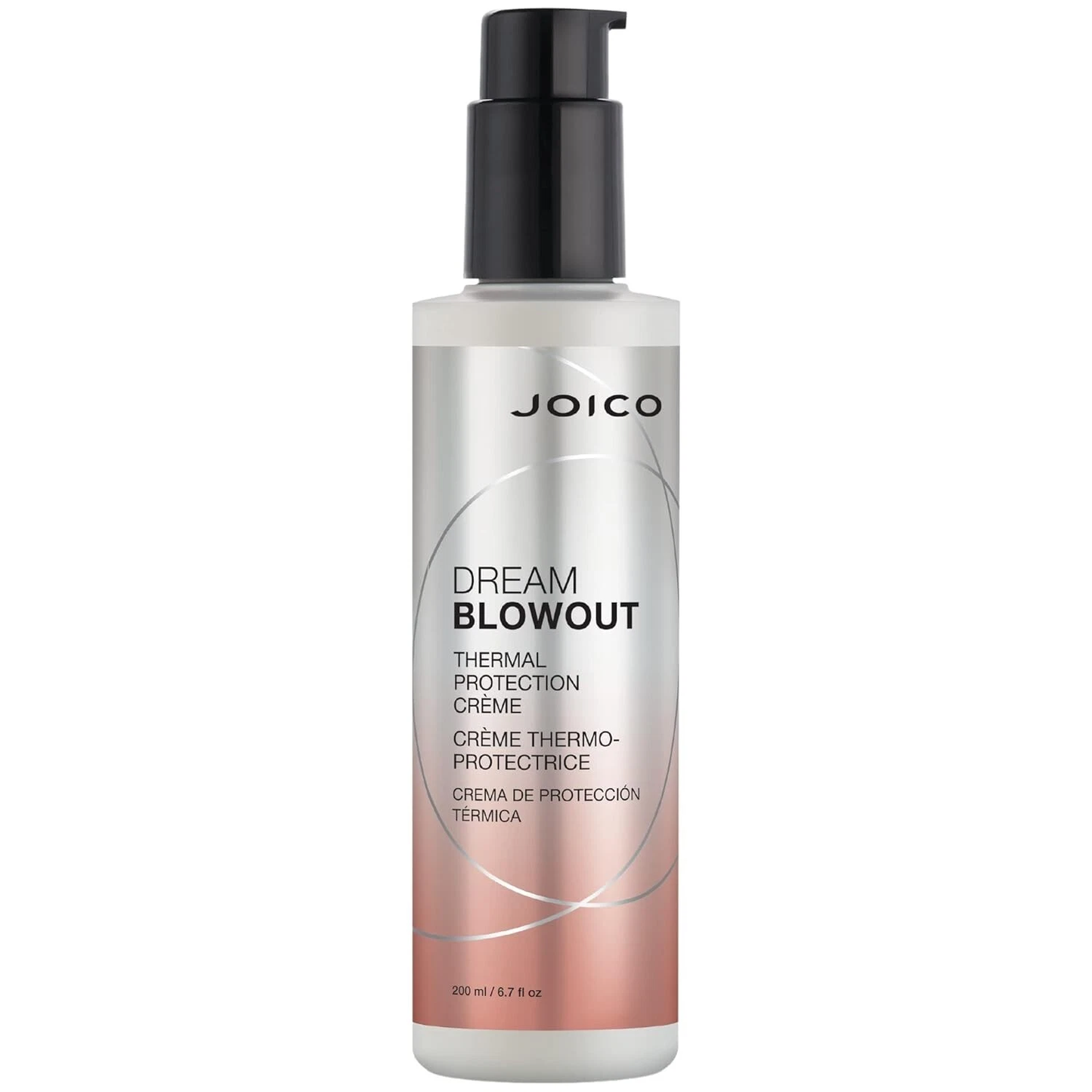 joico dream blowout thermal protection crème 6.7 fl oz | heat protectant styling cream | smooth & frizz control hair care