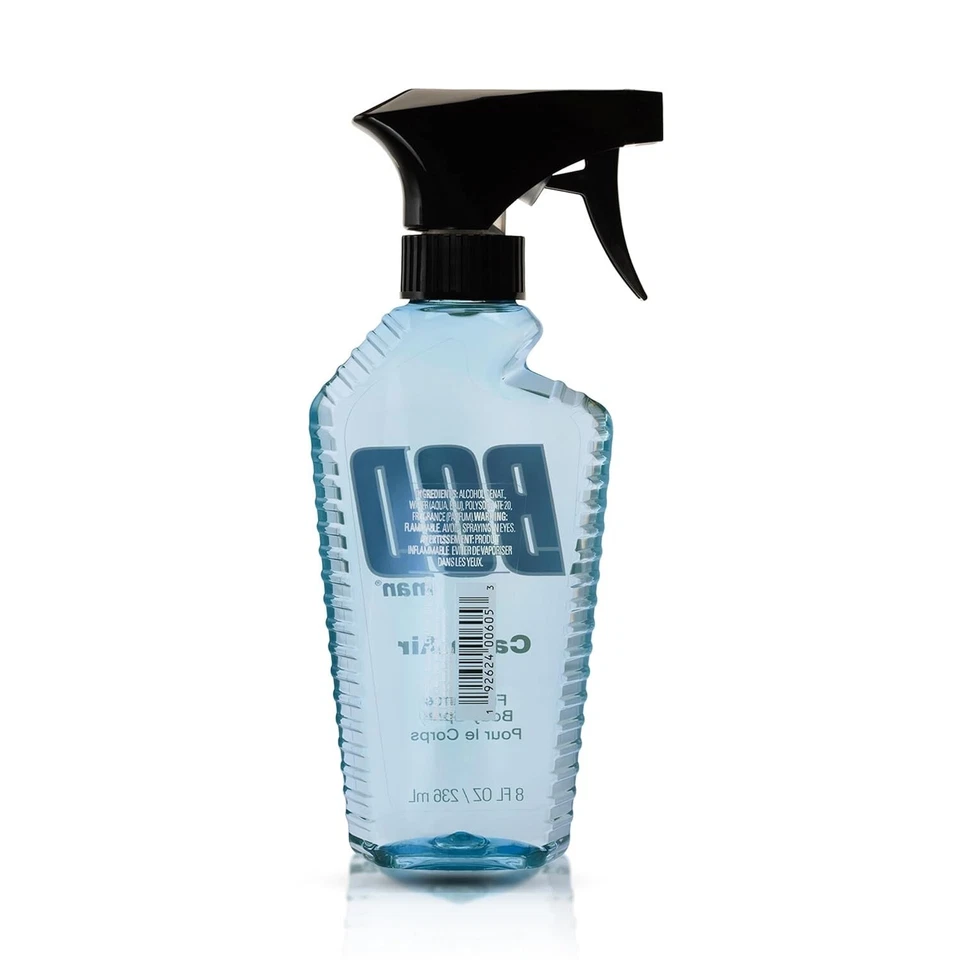 BOD Man Fragrance Body Spray 3 Pack Calm Air 8 fl oz | Men’s Deodorant & Body Spray | Long-Lasting Fresh Scent