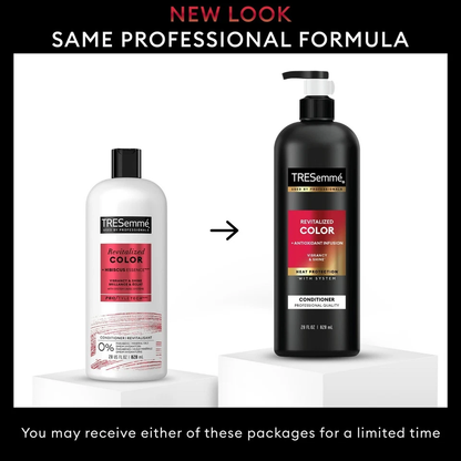 TRESemmé Color Revitalize Shampoo & Conditioner Set 28 fl oz Each | Color-Treated Hair Care | Nourishing & Shine-Enhancing Duo