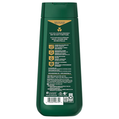Irish Spring Original Clean Body Wash | 24 Hour Fresh Body Wash for Men | Long Lasting Fresh Scent