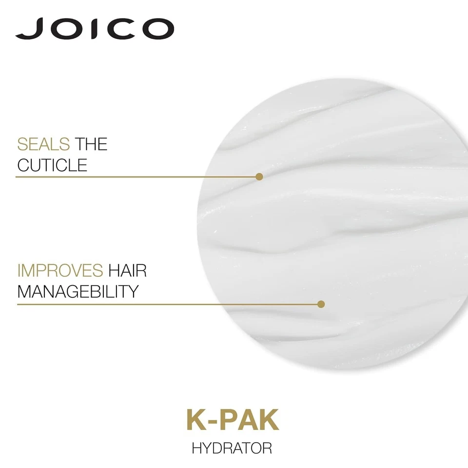 joico k-pak hydrator intense treatment 8.5 fl oz | deep conditioning hair treatment | moisturizing & repairing hair care