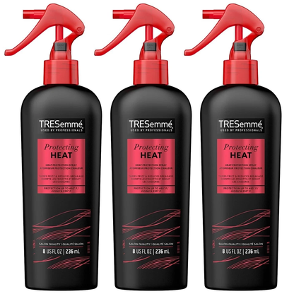 Tresemmé Styling Hairspray 3 Pack 8 oz | Heat & Frizz Protection | Strong Hold Hair Spray