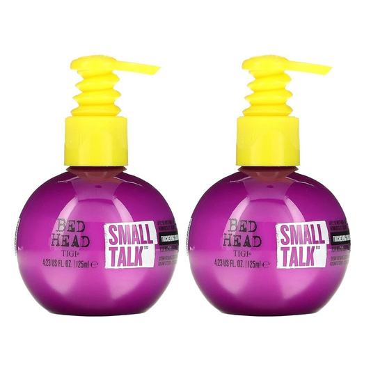 TIGI Bed Head Small Talk Mini 2 Pack 4.2 fl oz | Hair Styling Cream | Frizz Control & Smooth Finish