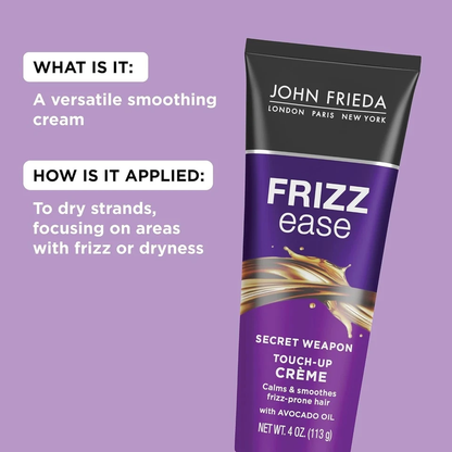 John Frieda Frizz Ease Secret Weapon Styling Cream 6 Pack | Anti-Frizz Hair Cream | Smooth & Manageable Hair