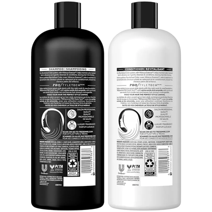 TRESemmé Color Revitalize Shampoo & Conditioner Set 28 fl oz Each | Color-Treated Hair Care | Nourishing & Shine-Enhancing Duo