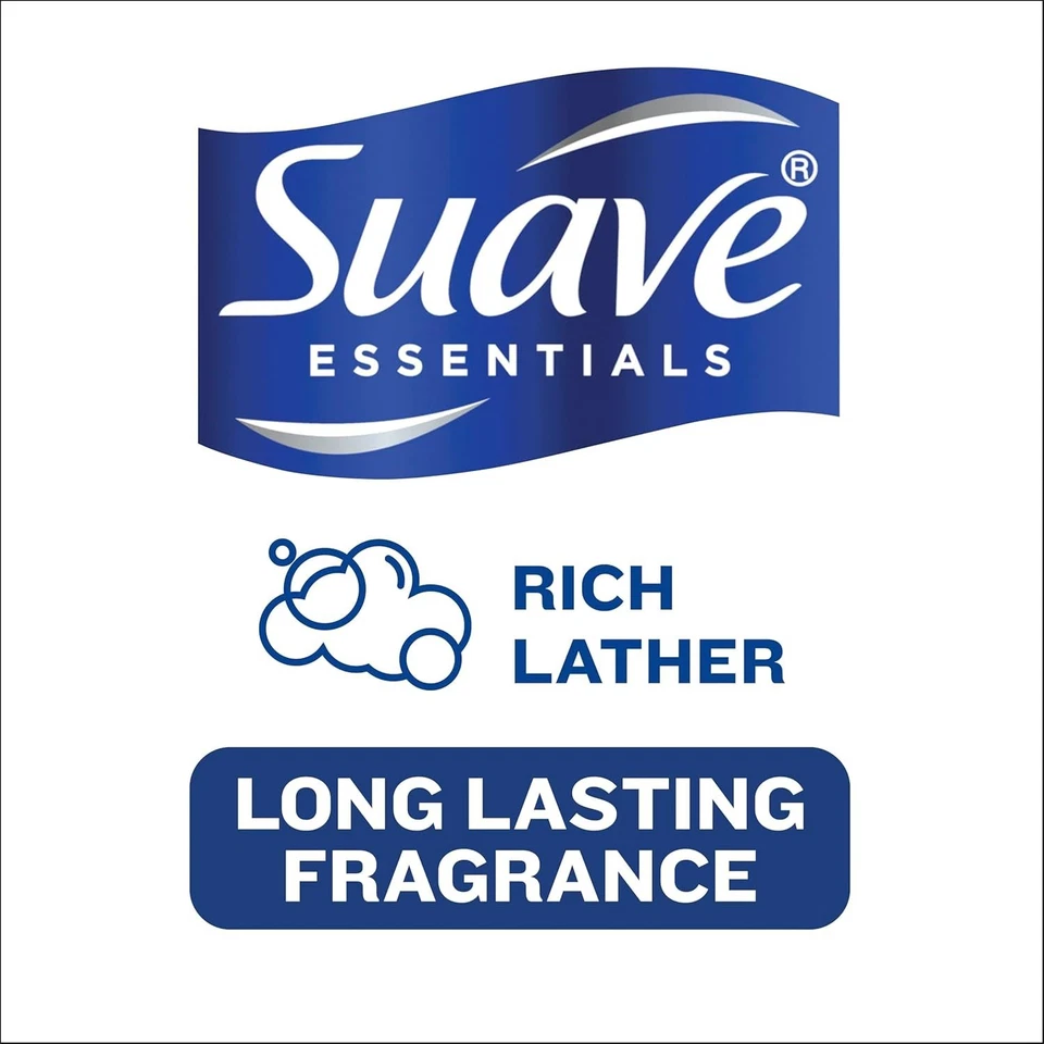 suave shampoo & conditioner set 22.5 oz each | clarifying & hydrating hair care | moisturizing & refreshing duo