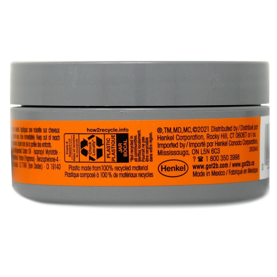 Got2b Defiant Shine Pomade 3 Pack | Hair Styling Pomade for Shine & Hold | Professional Hair Grooming