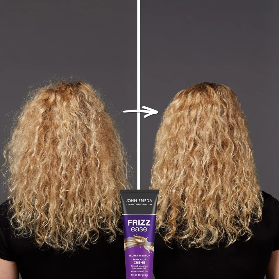 John Frieda Frizz Ease Secret Weapon Styling Cream 6 Pack | Anti-Frizz Hair Cream | Smooth & Manageable Hair