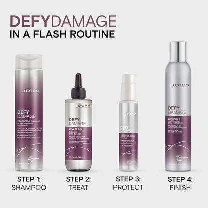 Joico Defy Damage Protective Shield 3.38 fl oz | Heat & Frizz Protection Hair Treatment | Strengthening Hair Shield