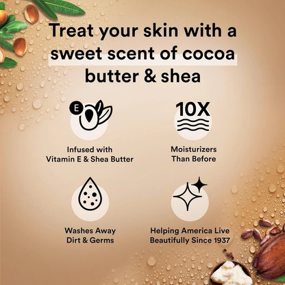 Suave Body Wash Variety Pack 18 fl oz Each | Milk & Honey + Cocoa Butter & Shea | Moisturizing & Refreshing Body Wash