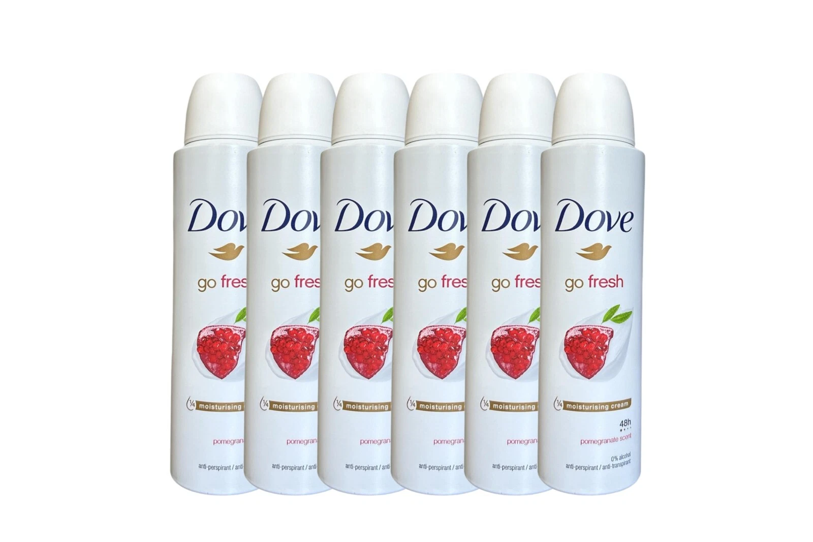 Dove Go Fresh Antiperspirant Spray

Pomegranate & Lemon Deodorant for Women

Long-Lasting Fresh Body Spray