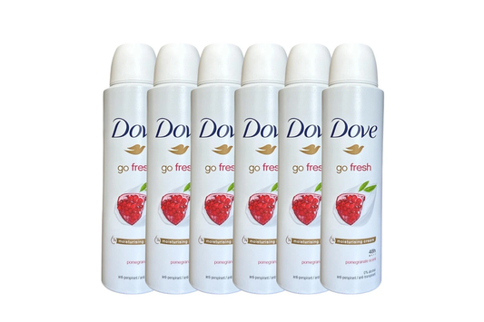 Dove Go Fresh Antiperspirant Spray

Pomegranate & Lemon Deodorant for Women

Long-Lasting Fresh Body Spray