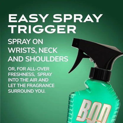 BOD Man Fresh Guy Fragrance Body Spray 3 Pack 8 fl oz | Men’s Deodorant & Body Spray | Long-Lasting Fresh Scent
