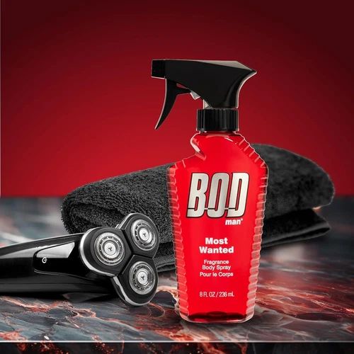 BOD Man Fragrance Body Spray 3 Pack Most Wanted 8 fl oz | Men’s Deodorant & Body Spray | Long-Lasting Fresh Scent
