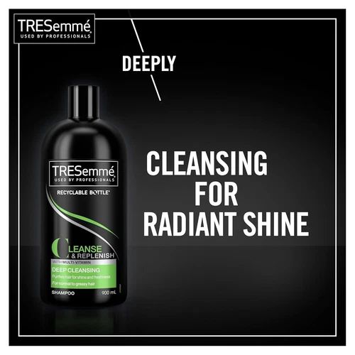 TRESemmé Replenish & Cleanse Shampoo & Conditioner Set 900 ml Each | 30.43 fl oz | Hydrating & Refreshing Hair Care Duo