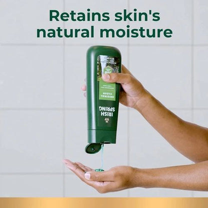 Irish Spring Original Clean Body Wash 4 Pack 20 fl oz | Men’s 24-Hour Fresh Body Wash | Long-Lasting Clean Scent