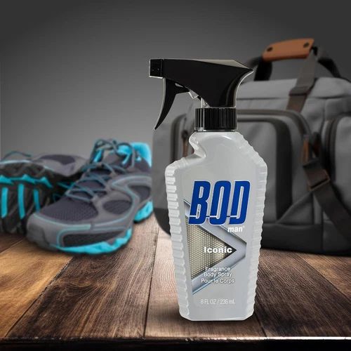 BOD Man Fragrance Body Spray 3 Pack Iconic 8 fl oz | Men’s Deodorant & Body Spray | Long-Lasting Fresh Scent