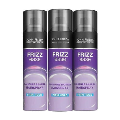 John Frieda Frizz Ease Firm Hold Hairspray 3 Pack | Anti-Frizz & Anti-Humidity Hair Spray | Strong Hold Styling