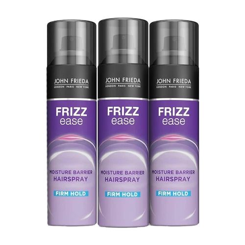 John Frieda Frizz Ease Firm Hold Hairspray 3 Pack | Anti-Frizz & Anti-Humidity Hair Spray | Strong Hold Styling